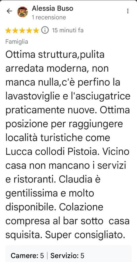 Claudia'S Home Pescia Zewnętrze zdjęcie